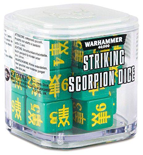 Warhammer: 40K - Striking Scorpion Dice (20-Pack)