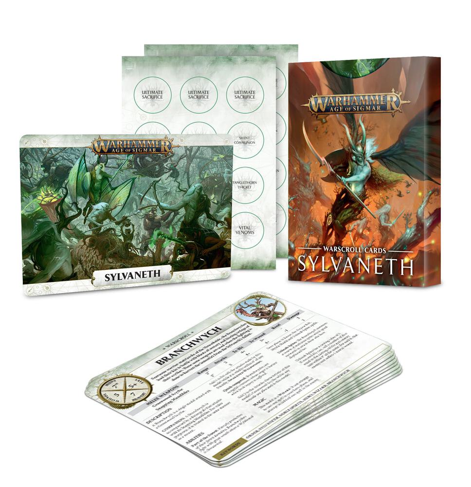 Warhammer: Age of Sigmar - Warscroll Cards: Sylvaneth