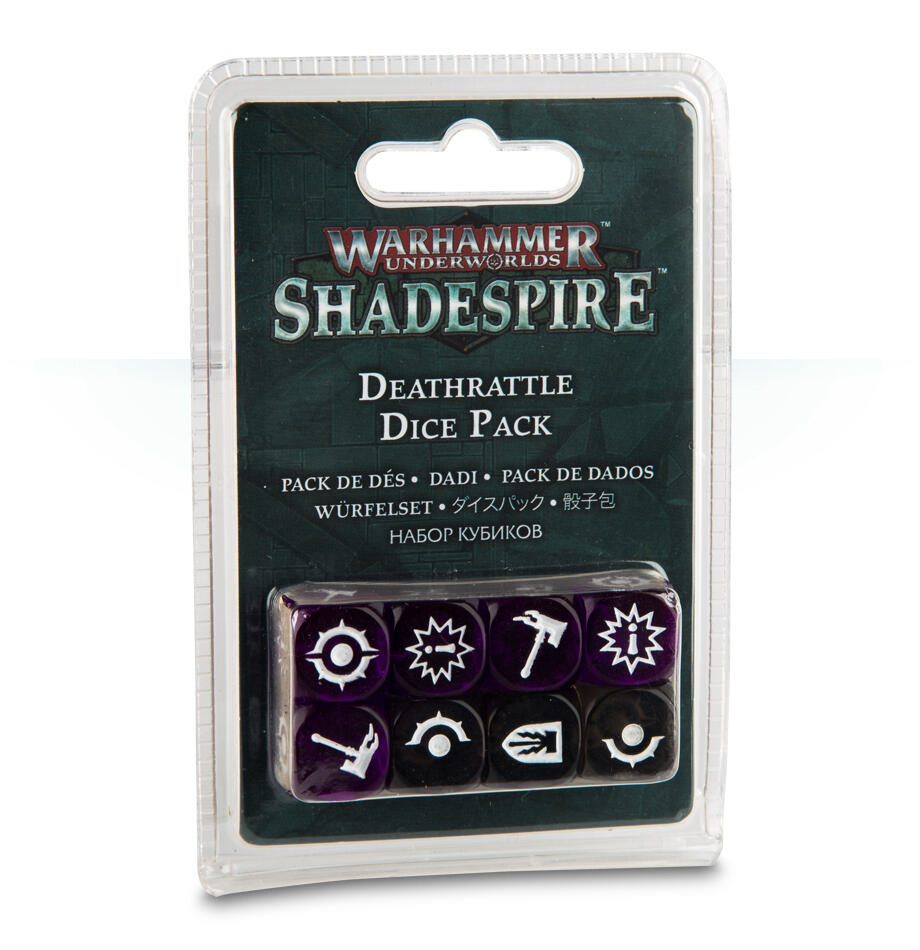 Warhammer: Underworlds - Deathrattle Dice Pack (8-Pack)