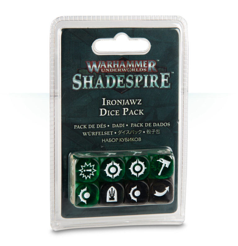 Warhammer: Underworlds - Ironjawz Dice Pack (8-Pack)