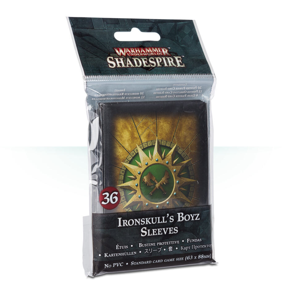 Warhammer: Underworlds - Ironskull's Boyz Sleeves (36-Pack)