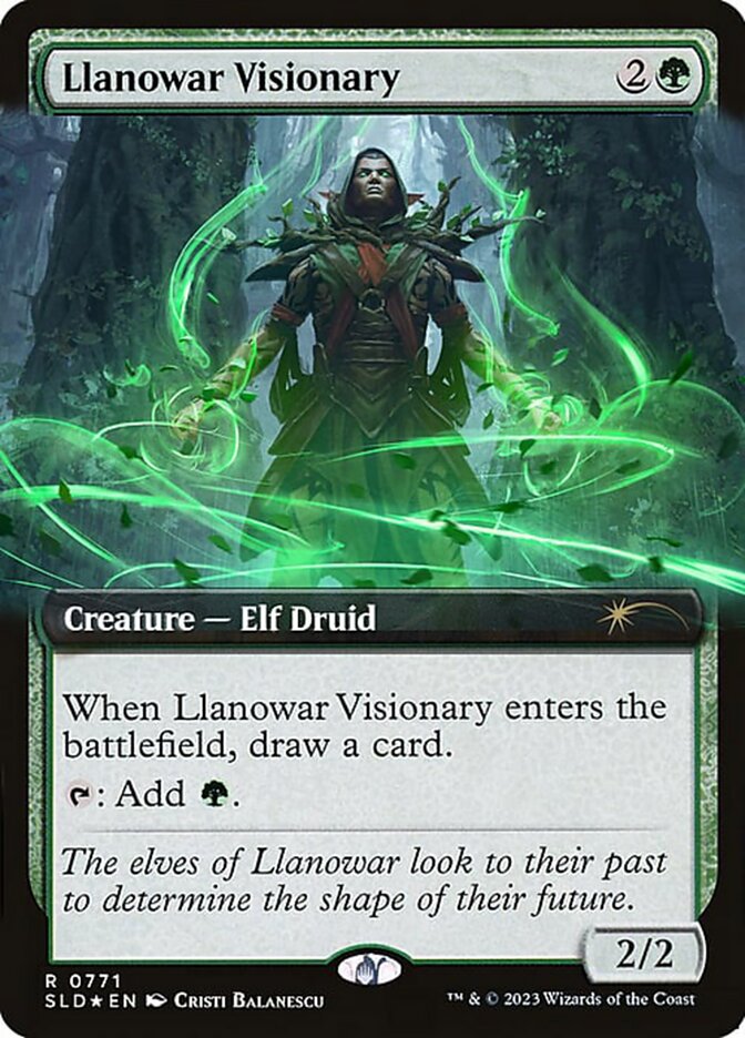 Llanowar Visionary (Extended Art)