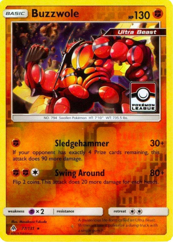 Buzzwole - 77/131 (Pokemon League) - Pokémon