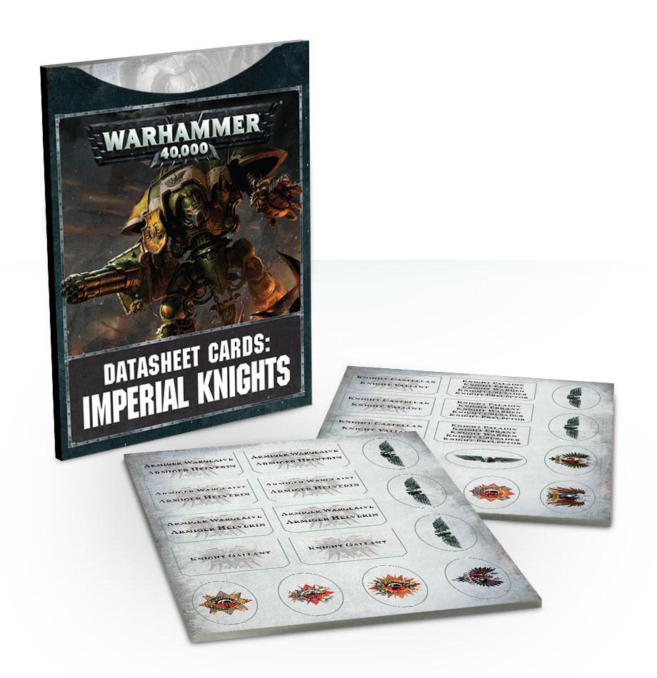 Warhammer 40K: Datasheet Cards - Imperial Knights