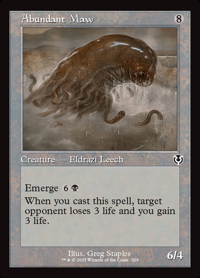 Abundant Maw (Retro Frame)