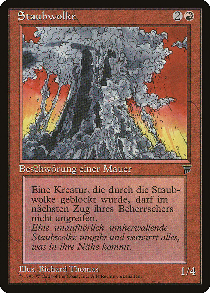 Wall of Dust (German) - "Staubwolke"