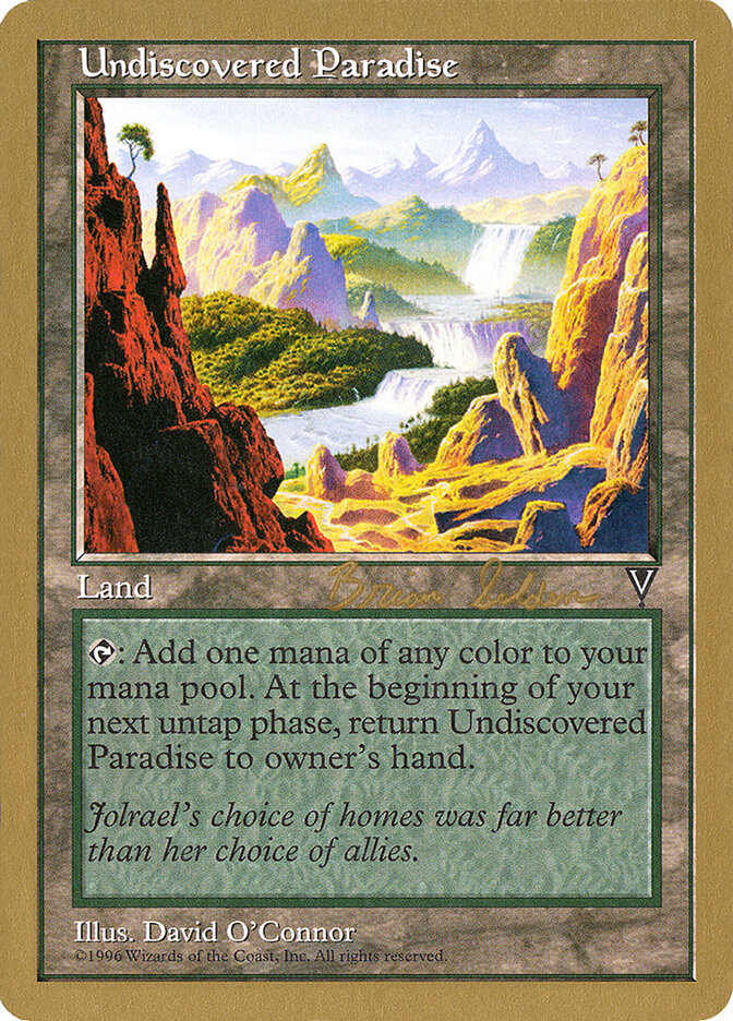 Undiscovered Paradise - 1998 Brian Selden (VIS)