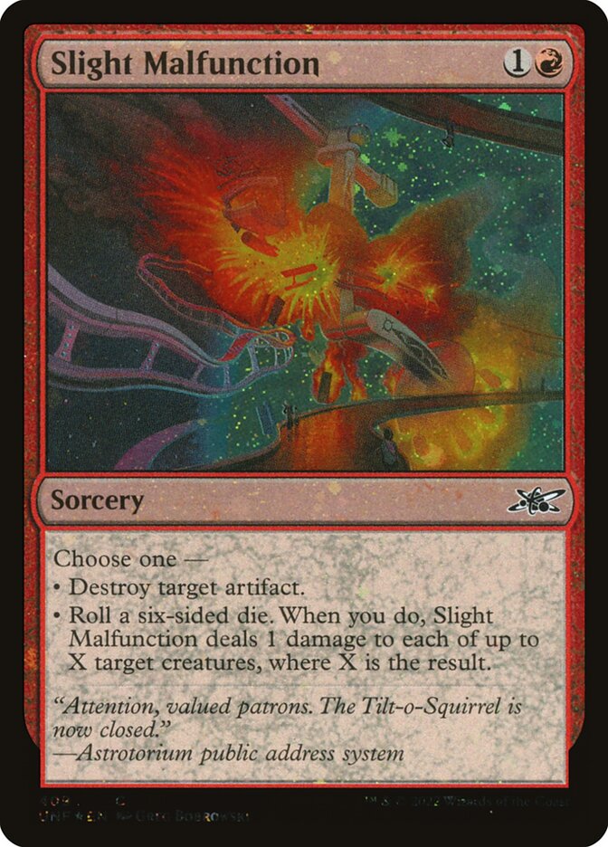 Slight Malfunction (Galaxy Foil)