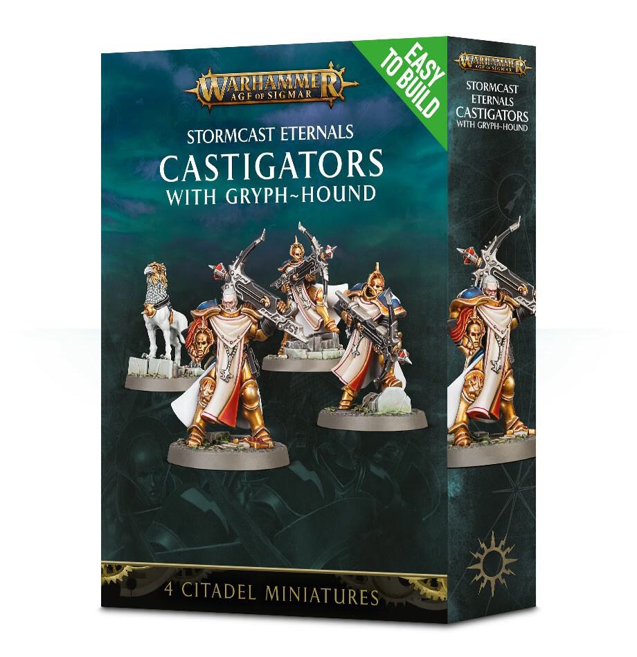 Warhammer: Age of Sigmar - Stormcast Eternals Castigators with Gryph Hound