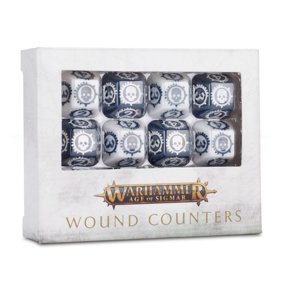 Warhammer: Age of Sigmar - Wound Counter Dice (12-Pack)