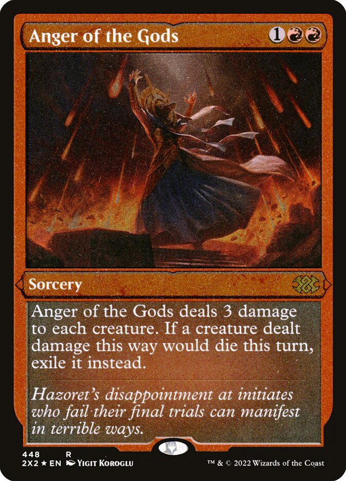 Anger of the Gods (Foil Etched)
