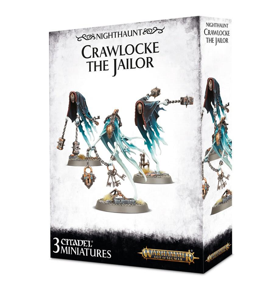 Warhammer: Age of Sigmar - Nighthaunt Crawlocke the Jailor and Chainghasts
