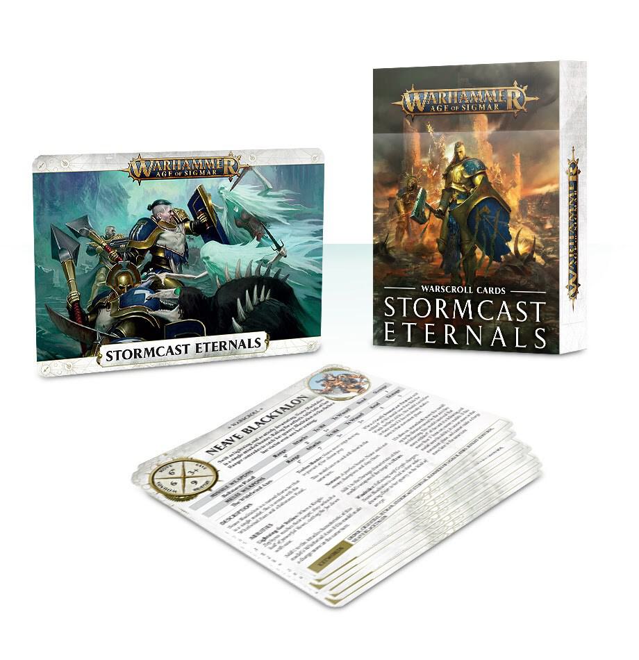 Warhammer: Age of Sigmar - Warscroll Cards: Stormcast Eternals (96-05-60)