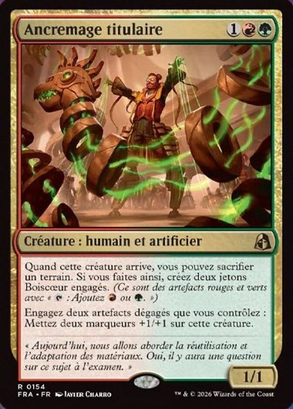 Tenured Tethermage (FRA 154) - Magic: The Gathering
