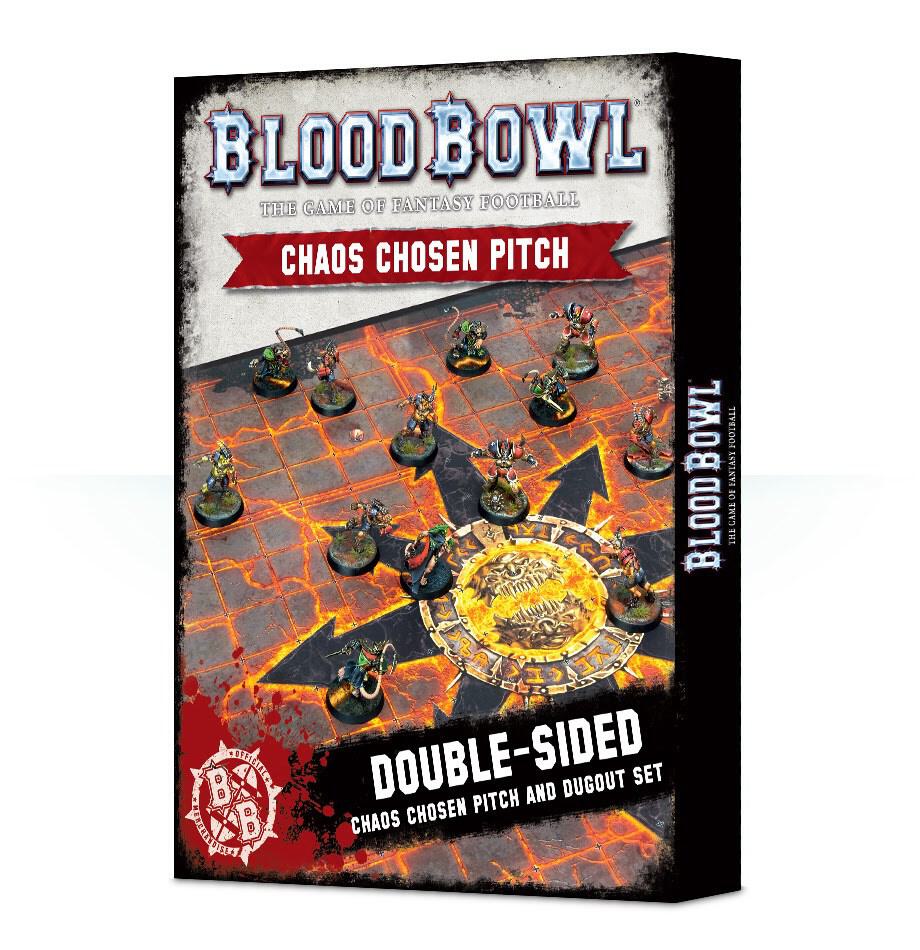 Blood Bowl: Chaos Chosen Pitch & Dugouts