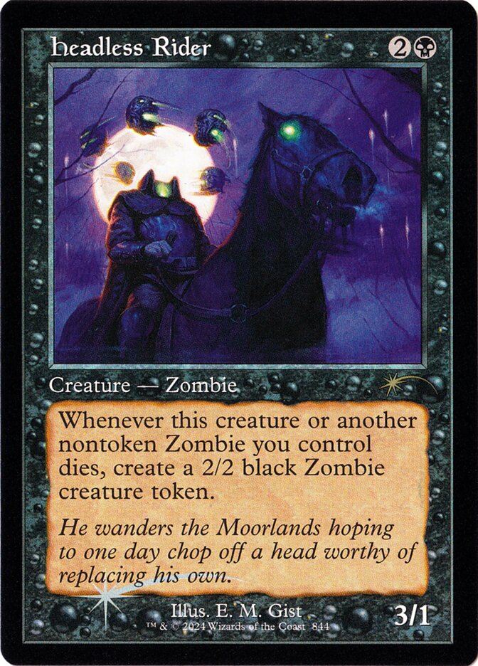 Headless Rider (Retro Frame)