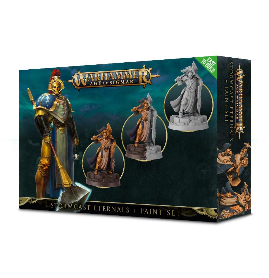 Warhammer: Age of Sigmar - Stormcast Eternals Paint Set (2018)