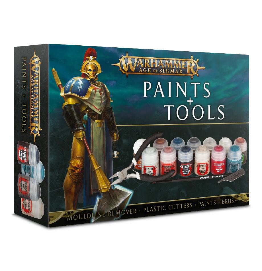 Warhammer: Age of Sigmar - Paints and Tools
