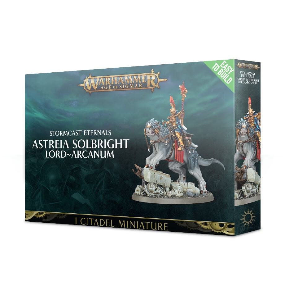 Warhammer: Age of Sigmar - Stormcast Eternals - Astreia Solbright Lord-Arcanum