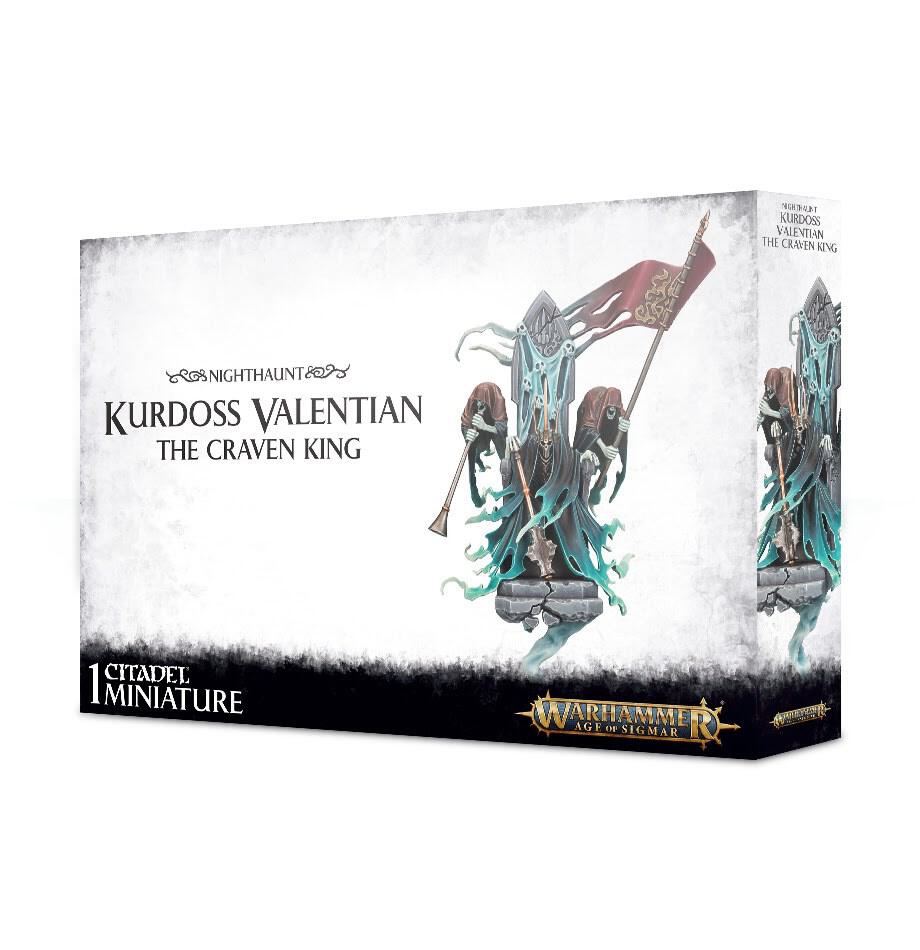 Warhammer: Age of Sigmar - Nighthaunt - Kurdoss Valentian The Craven King
