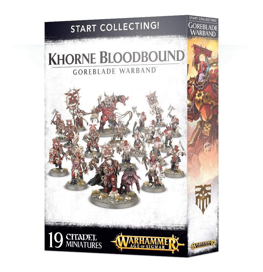 Warhammer: Age of Sigmar - Khorne Bloodbound - Gorblade Warband