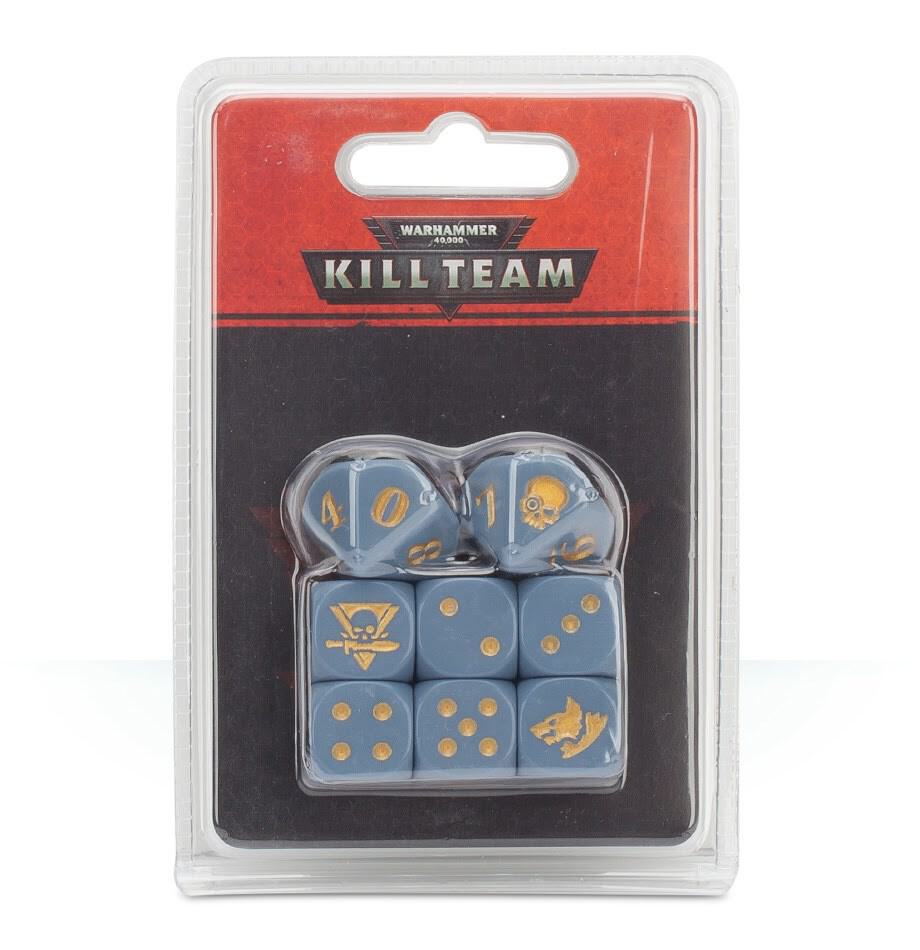 Warhammer: 40K - Kill Team - Space Wolves Dice (8-Pack)