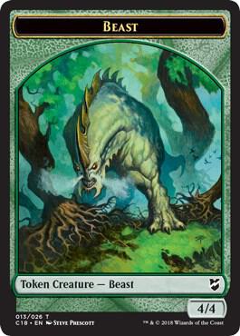 Beast (013) // Plant Double-Sided Token
