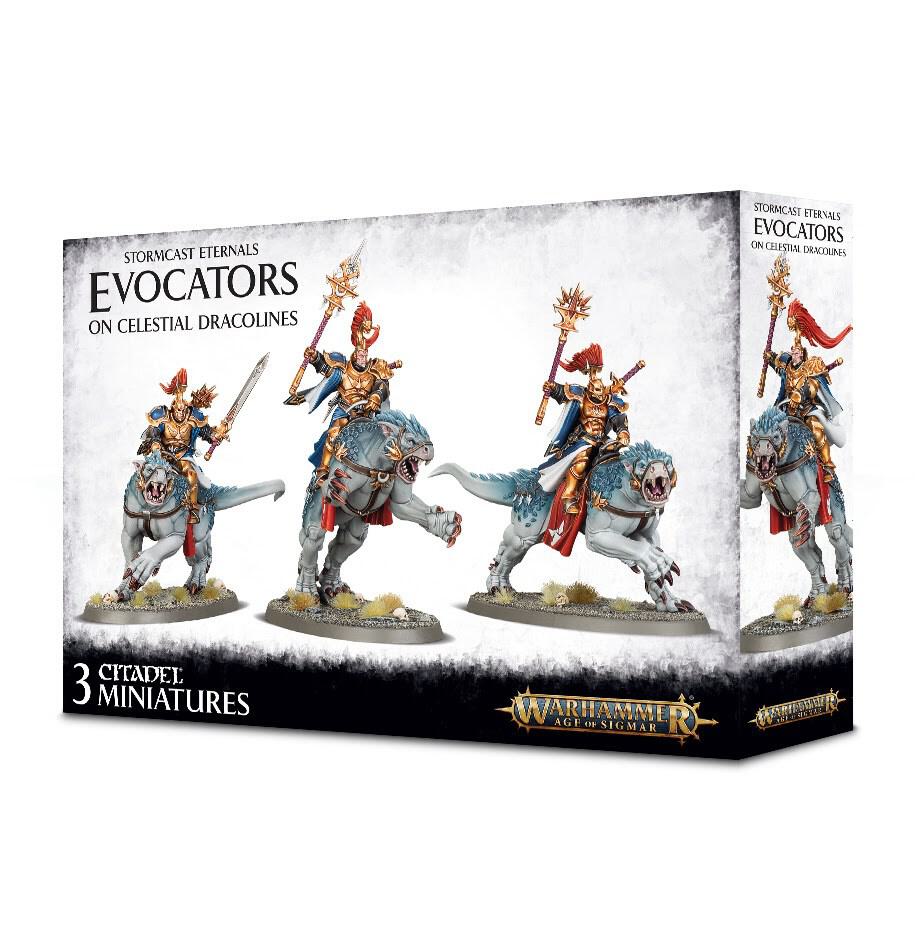 Warhammer: Age of Sigmar - Stormcast Eternals - Evocators on Celestial Dracolines