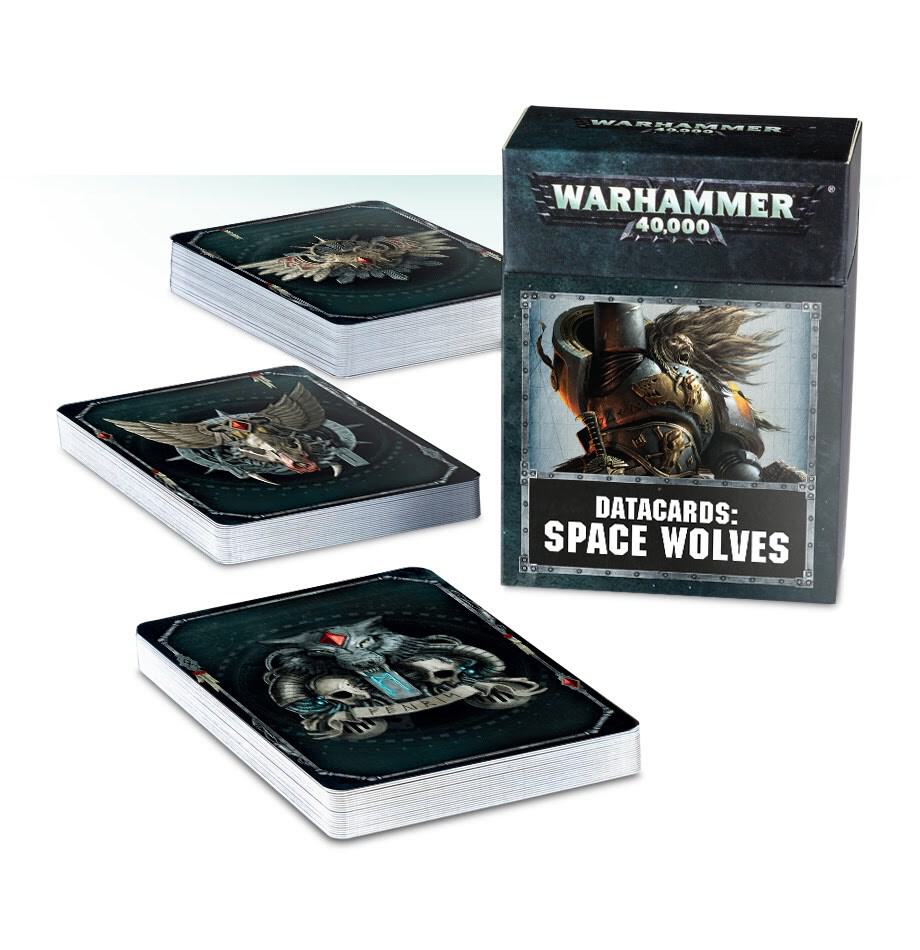 Warhammer: 40K - Datacards: Space Wolves