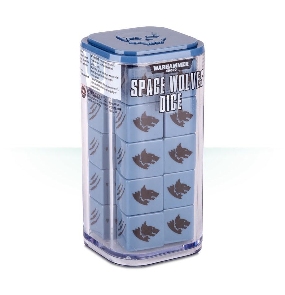 Warhammer: 40K - Space Wolves Dice (20 - Pack)