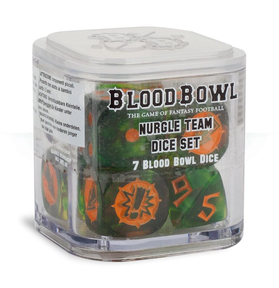Blood Bowl: Nurgle's Rotters Dice Set (7-Pack)