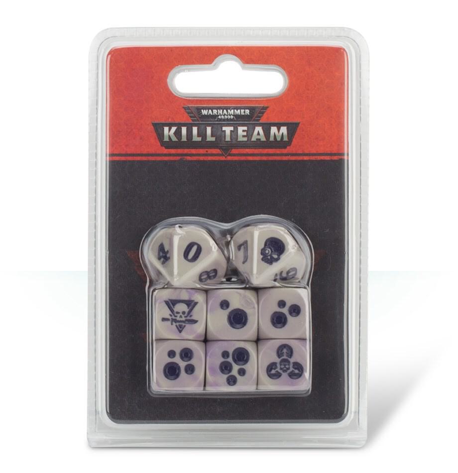Warhammer: 40K - Kill Team - Gellerpox Infected Dice (8-Pack)