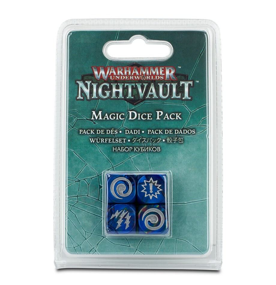 Warhammer: Underworlds - Nightvault: Magic Dice Pack (8-Pack)