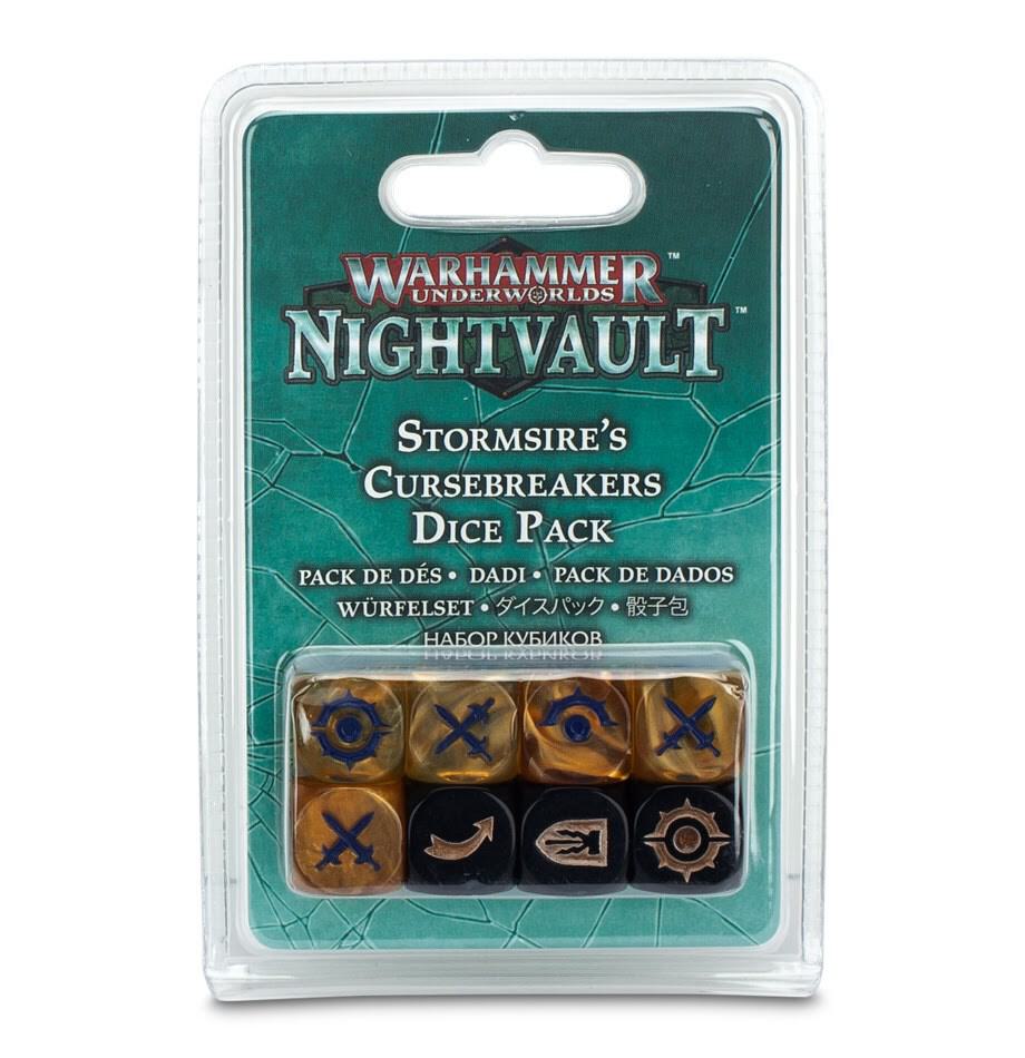 Warhammer: Underworlds - Nightvault: Stormsire's Cursebreakers Dice Pack (8-Pack)