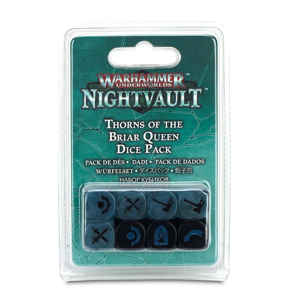 Warhammer: Underworlds - Nightvault: Thorns of the Briar Queen Dice Pack (8-Pack)