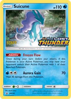 Suicune - SM149 (Prerelease) [Staff]