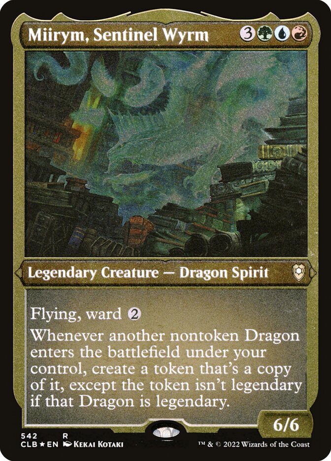 Miirym, Sentinel Wyrm (Foil Etched)