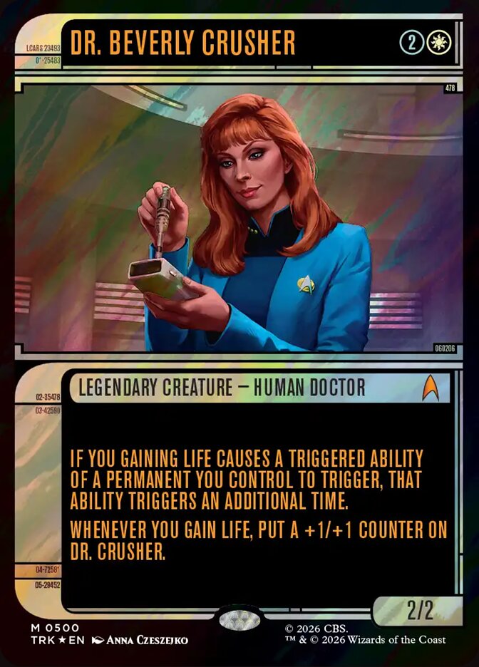Dr. Beverly Crusher (Showcase) (Surge Foil)