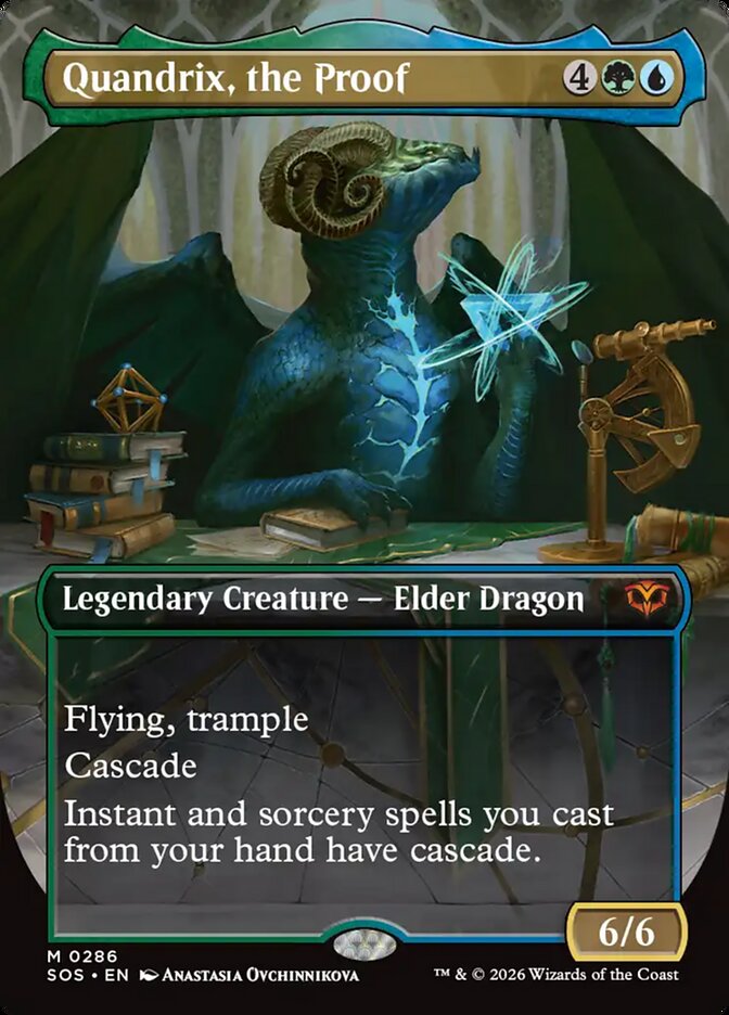 Quandrix, the Proof (Borderless)
