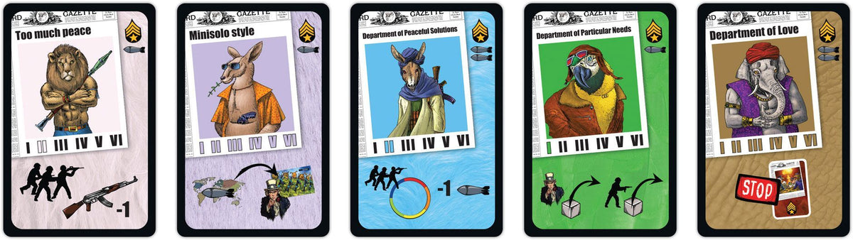 1984: Animal Farm – Spiel 2012 promo cards