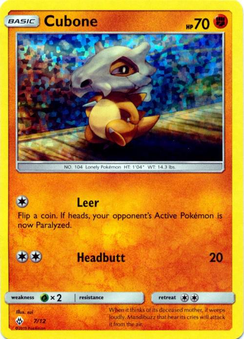 Cubone - 7/12