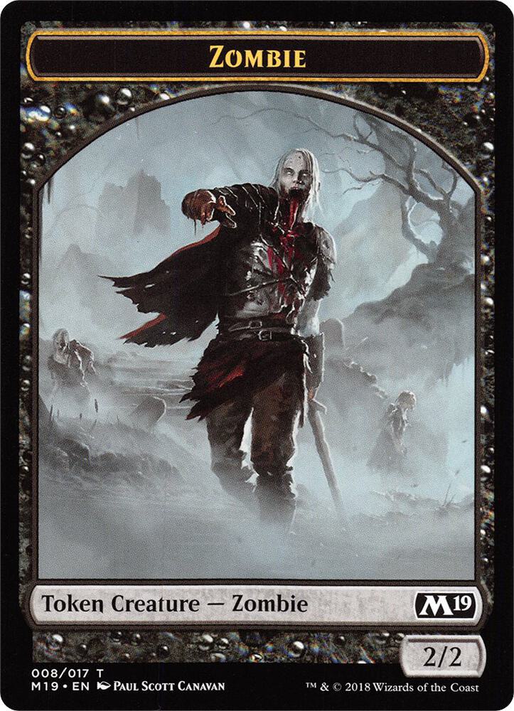Zombie // Thopter Double-Sided Token (Game Night)