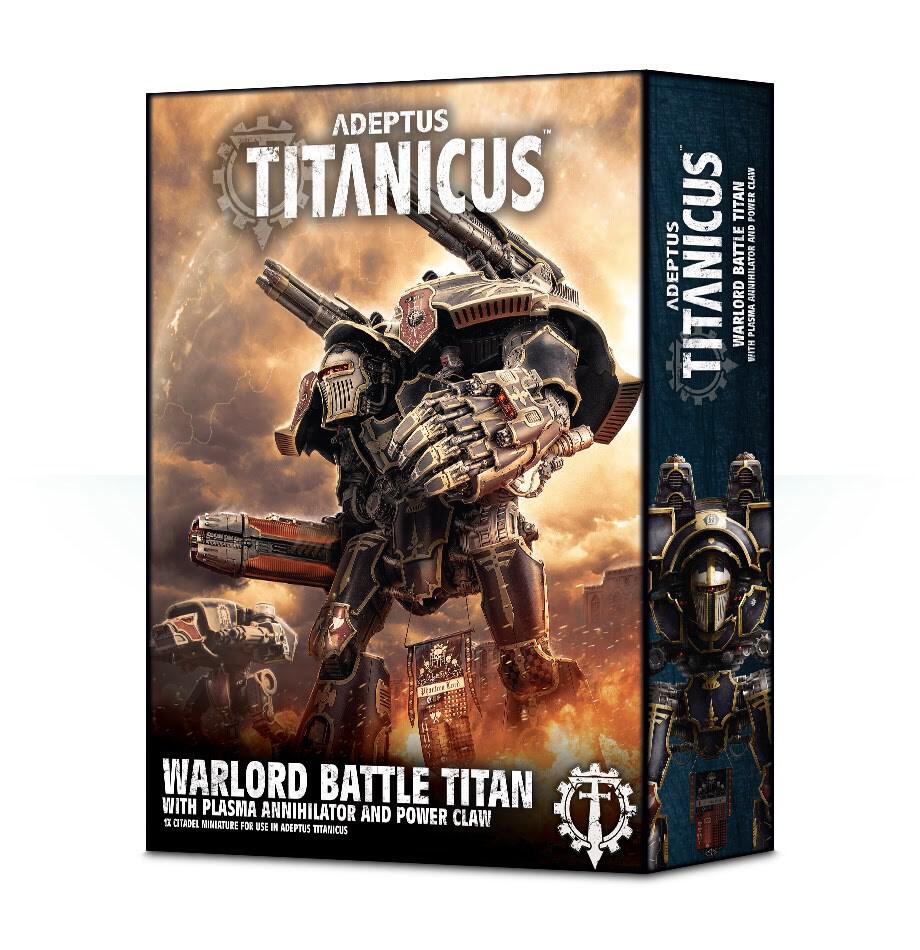 Warhammer: 40K - Adeptus Titanicus - Warlord Battle Titan with Plasma Annihilator