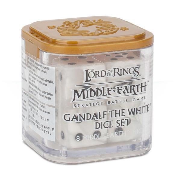 Lord of the Rings: Gandalf the White Dice (8-Pack)