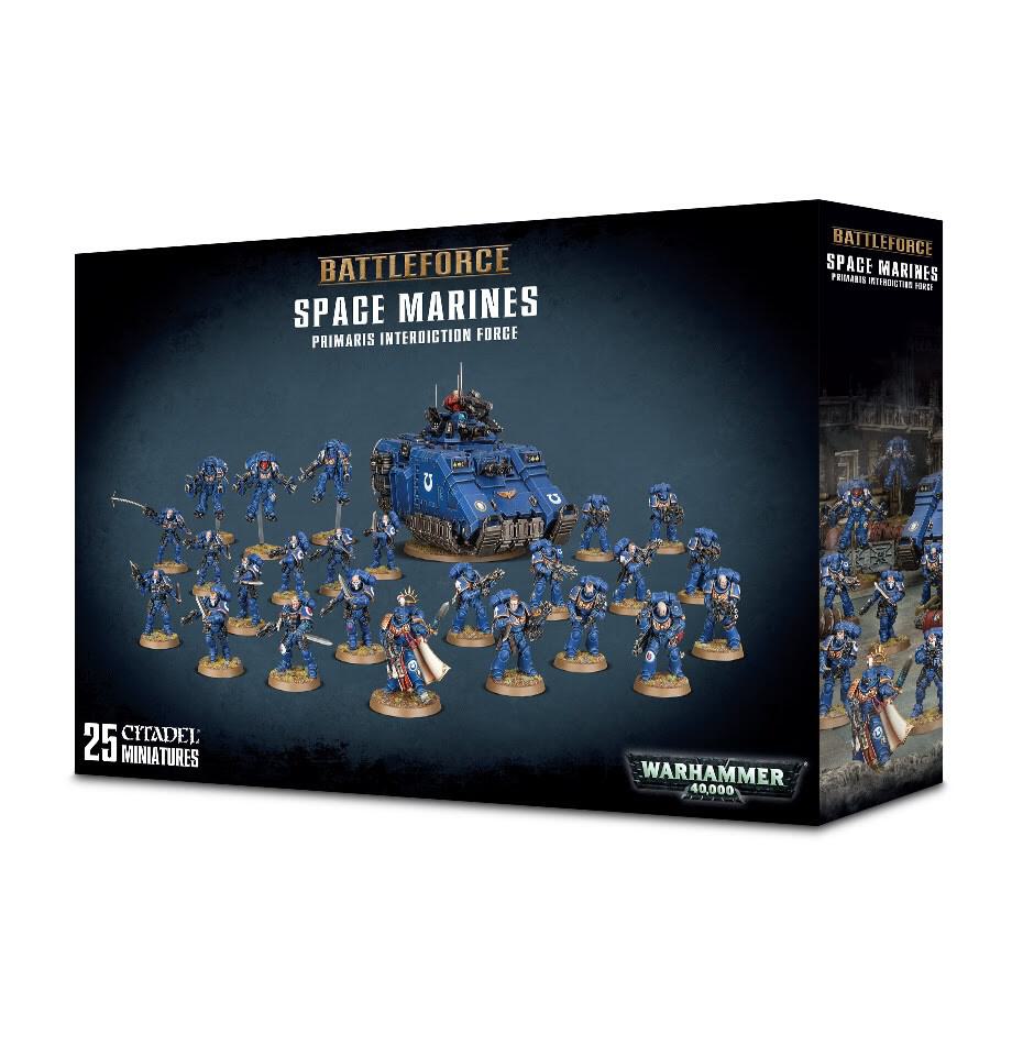 Warhammer: 40K - Battleforce: Space Marine Primaris Interdiction Force