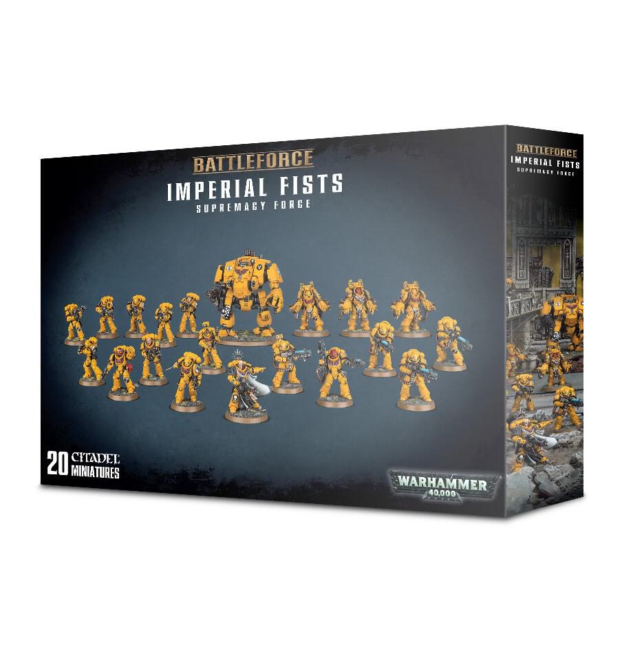Warhammer: 40K - Battleforce: Imperial Fists Supremacy Force