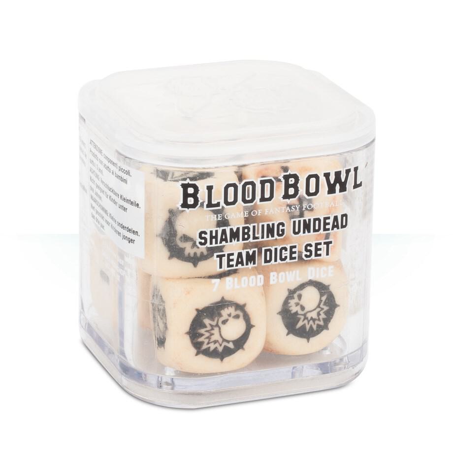 Blood Bowl: Shambling Undead Team Dice Set (7-Pack)