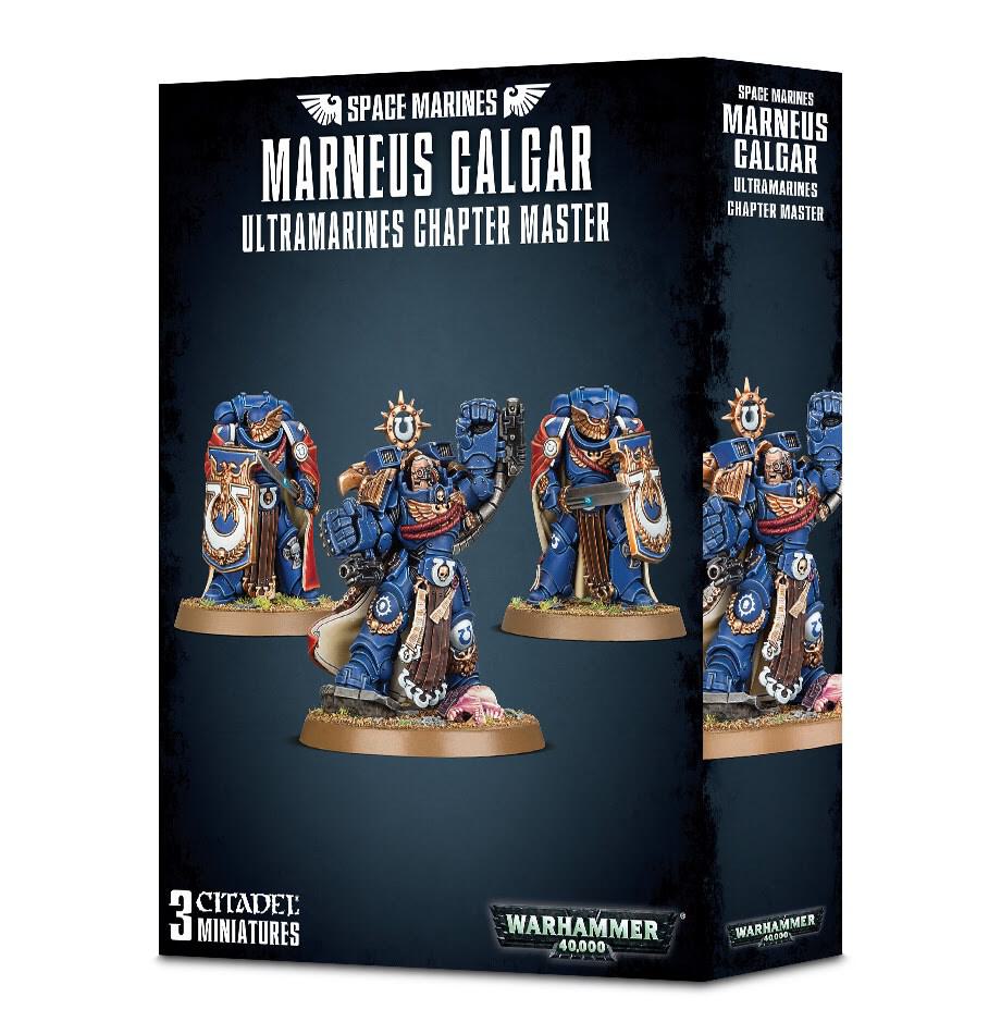 Warhammer: 40K - Space Marines: Marneus Calgar Ultramarines Chapter Master