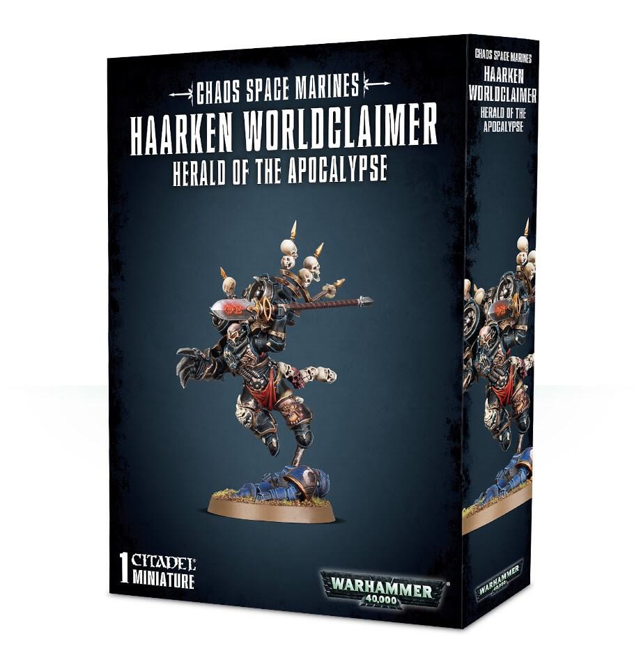 Warhammer: 40K - Chaos Space Marines: Haarken Worldclaimer Herald of the Apocalypse