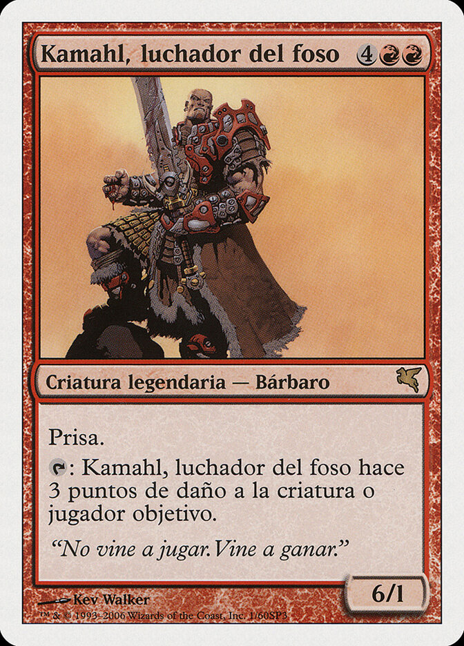 Kamahl, Pit Fighter (Italian) - "Kamahl, Combattente dell'Arena"